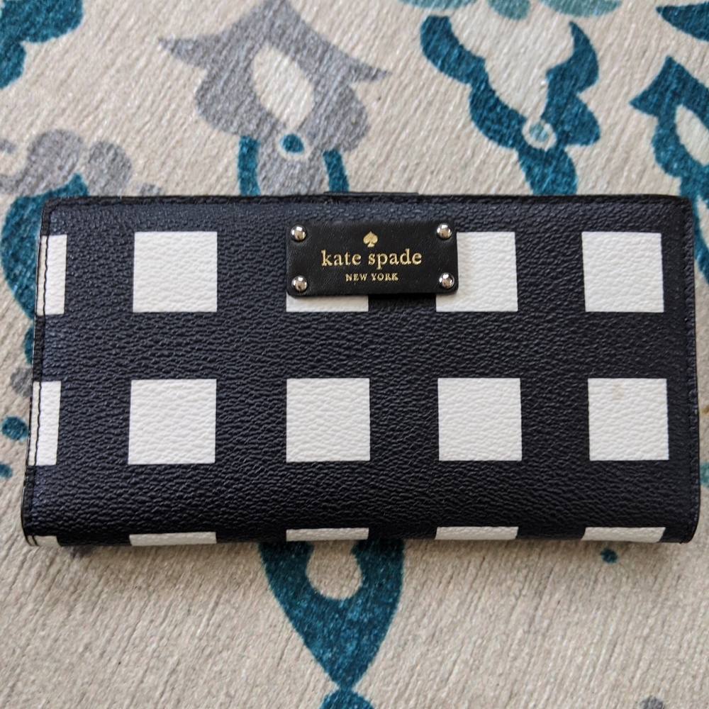 Kate Spade Windowpane Wallet